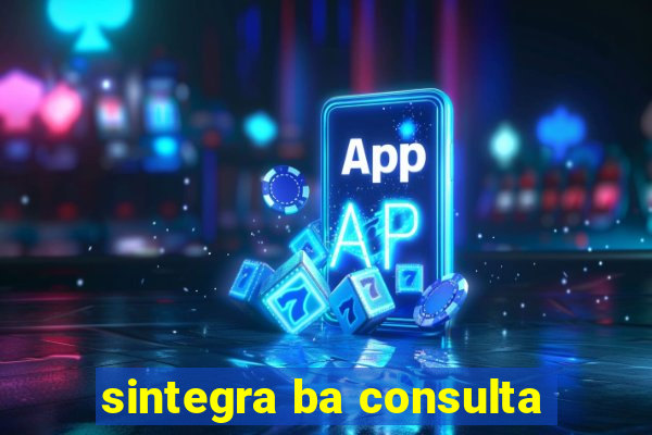 sintegra ba consulta